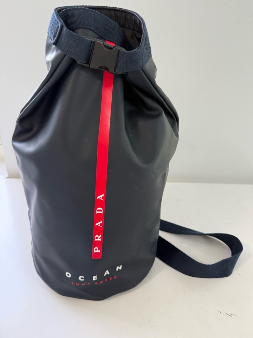 Prada Navy - Prada sailing bag Ocean - Picture 2 of 11